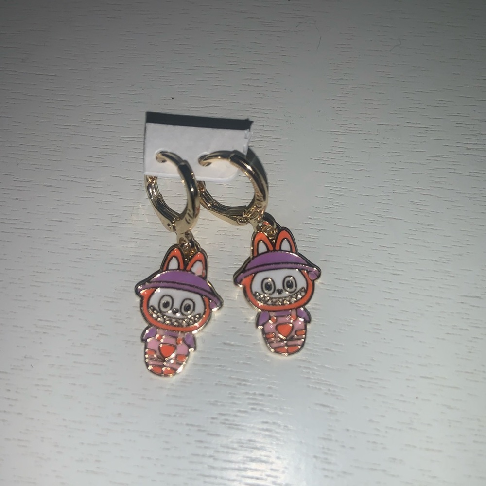 “Monster” Earrings NWOT